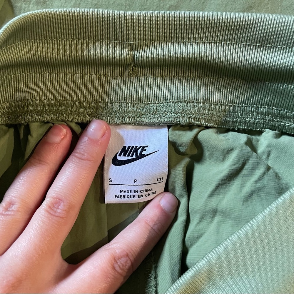 Nike Green Light Weight Sherpa Athletic Casual Sweat Pants UUU - Picture 4 of 4